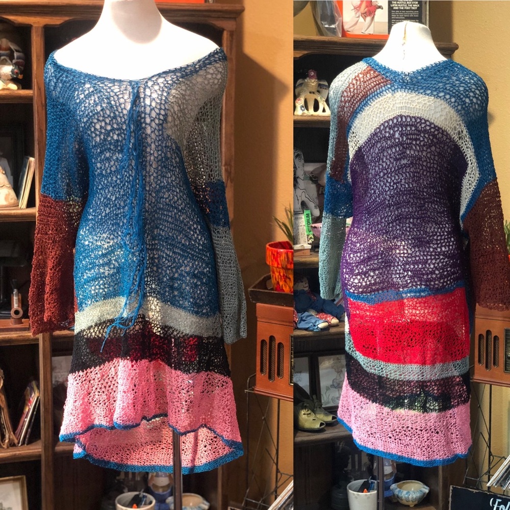 Vintage 1980’s Crochet Dress